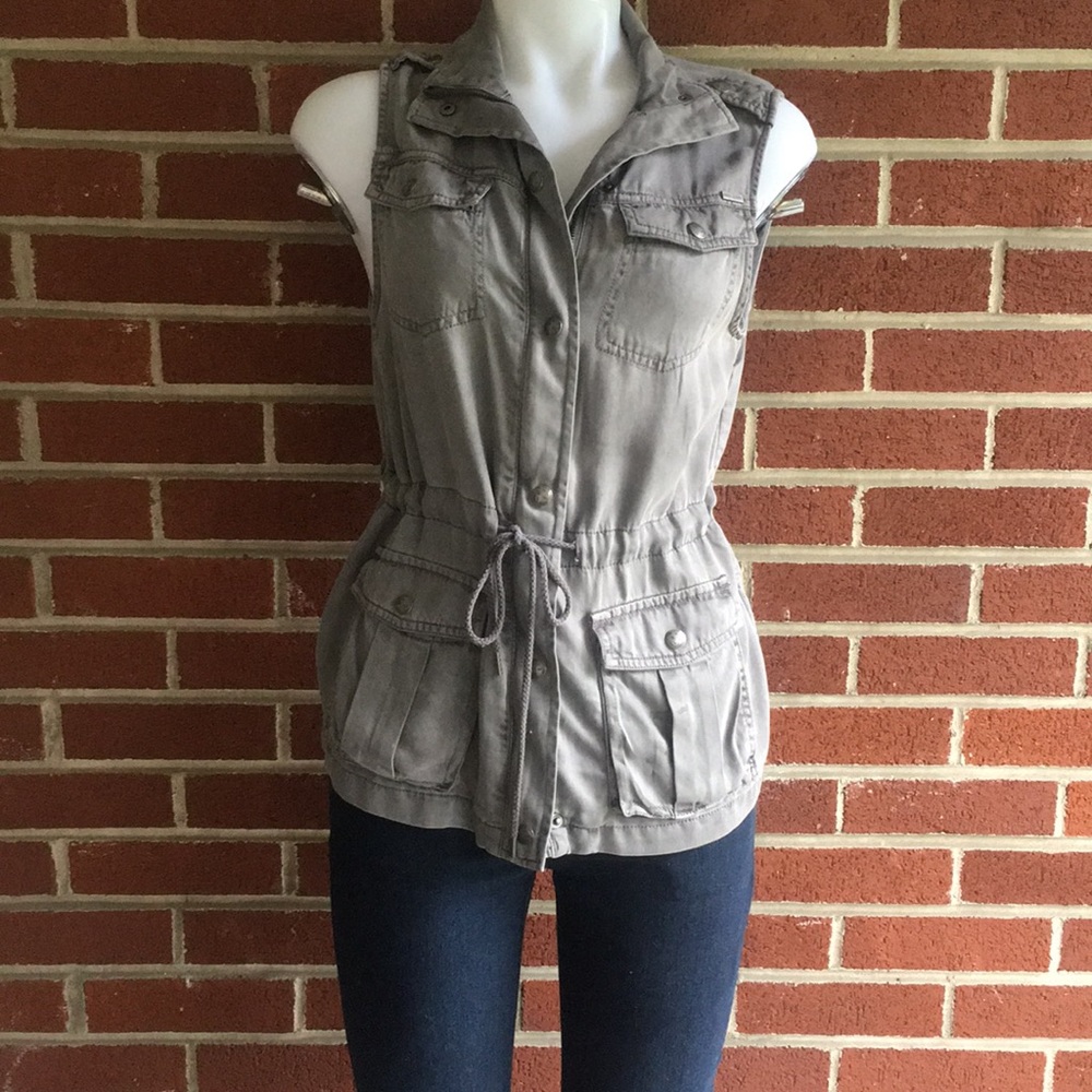Max Studio grey shirt